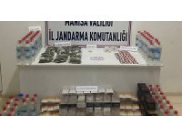 Tekel bayisine uyuşturucu baskını