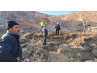 Deprem bölgesi Malatya’da heyelan, bir mezrayı yuttu