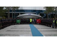 Suudi Arabistan arama kurtarma ekibi Şanlıurfa’dan çiçeklerle uğurlandı