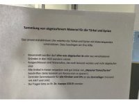 Almanya’da bir hastaneden tepki çeken duyuru: "Tarihi geçmiş ürünleri depremzedelere gönderin"