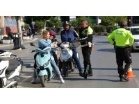Manavgat’ta denetlenen 300 motosikletten 26’sına ceza uygulandı