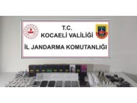 Kocaeli’de 200 bin lira değerinde kaçak elektronik ürün ele geçirildi