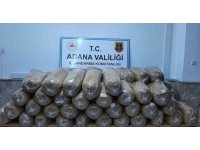 Adana’da 900 kilogram kaçak tütün ele geçirildi