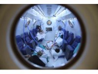 Depremde yaralananlar, Hiperbarik tedaviyle hayata tutundu