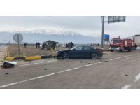 Isparta’da trafik kazası: 1 ölü, 2 yaralı