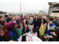 Depremzede çocuklar için spor şenliği