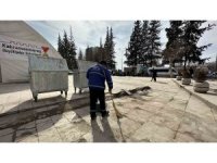 Kahramanmaraş’ta temizlik ve dezenfeksiyon çalışmaları