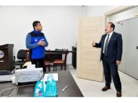 Vali Pehlivan, AFAD İl Müdürlüğünde incelemelerde bulundu