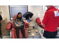 Türk Kızılay’ı Akseki’de kan topladı