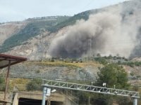 Deprem bölgesinde dinamit patlatılması tedirgin etti