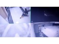 Hatay’da depremin şiddetini gösteren yeni görüntü: İnsanlar yere düştü, ambulans beşik gibi sallandı