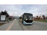 Kahramanmaraş’ta 16 hatla toplu taşıma devam ediyor