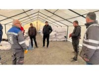 Döşemealtı Belediyesi Gaziantep’e çadır kent kuruyor