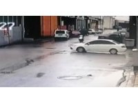 Ehliyetsiz ve kasksız sürücü ölümden döndü