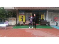 Antalya’da 1 kişinin yaralandığı silahlı saldırı güvenlik kamerasında