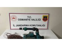 Su dinamosu çalan şüpheliler yakalandı