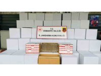 Osmaniye’de 1 milyon 296 bin adet kaçak makaron ele geçirildi