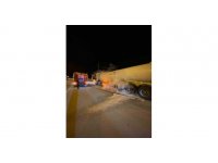 Burdur’da seyir halindeki tankerde yangın