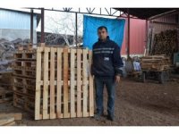 Deprem sonrası palet üretimi arttı