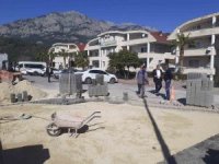 Kuzdere’de alt ve üst yapı çalışmaları