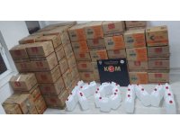 Kamyonette 2 bin litre sahte alkol ele geçirildi