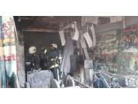 Tur firmasında çıkan yangın korkuttu