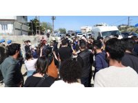 Hatay’da moloz eylemine jandarma müdahalesi
