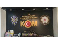 Alanya’da kaçakçılık operasyonlarında 8 gözaltı