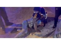 Alkollü ve ehliyetsiz motosiklet sürücüsü kaza yaptığına pişman oldu