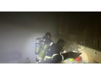 Ocakta unutulan süt evi yaktı, mahalleli sokağa döküldü