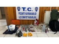 Yayla evlerinden hırsızlık yaparken suçüstü yakalandı