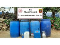 Adana’da bin 730 litre sahte içki ele geçirildi