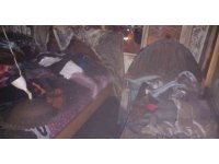 Müstakil evde çıkan yangın eşyaları kullanılamaz hale getirdi