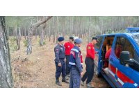 Kumluca’da yürüyüşte kaybolan şahsı jandarma buldu