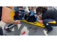 Çarptığı motosiklet sürücüsünü yaralayıp, olay yerinden kaçtı