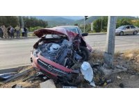 3 günlük aracının motoru metrelerce ilerde bulundu