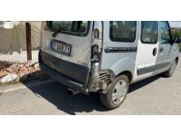 Gazipaşa’da hafif ticari araçla motosiklet çarpıştı: 1 yaralı