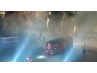Cengiz Kurtoğlu konserinde jeneratör kaynaklı yangın çıktı