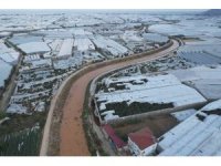 Hortumun yıkıp geçtiği sera sahipleri yaşadıklarını anlattı