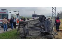 Burdur’da otomobil takla attı, sürücü hayatını kaybetti