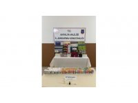 Ticareti takside kaçak sigara, puro ve elektronik sigara ele geçirildi