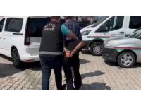 Hırsızlık şüphelisi suç üstü yakalanıp tutuklandı