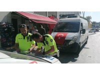 Aracına ceza yazılacağını öğrenince "Deprem bölgesine yardımdan dönüyorum" dedi ama ikna edemedi