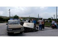 Mersin’de trafik kazası: 3 yaralı