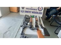 Hatay’da 4 adet ruhsatsız tüfek ele geçirildi