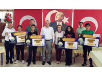 Matematik olimpiyatlarında dereceye giren öğrenciler ödüllendirildi