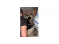 Hasarlı binadan hırsızlık yapan zanlı jakuzide yakalanıp darp edildi