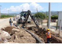 Beykonak ve Mavikent’te şebeke boruları yenileniyor