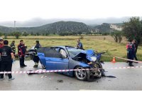 Burdur’da feci kaza: 5 ölü, 2’si ağır 5 yaralı