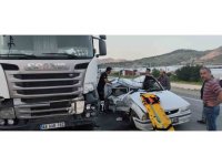 Antalya’da trafik kazası: 1 ölü, 2 yaralı